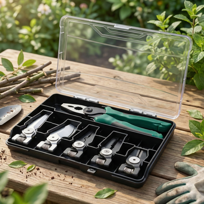 Ratcheting Screwdriver Set 6Pcs with Storage Case