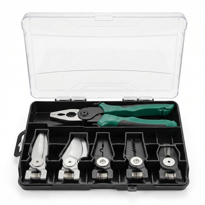 Ratcheting Screwdriver Set 6Pcs with Storage Case