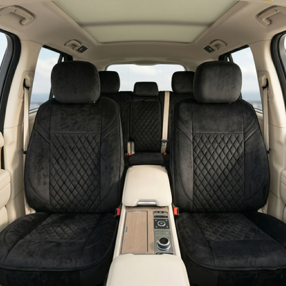 Premium 5Pcs Set  Soft Fabric Car Seat Cover Full Set | SUV Car