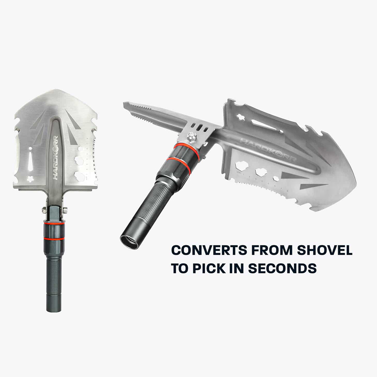 Folding Multifunctional Survival Shovel