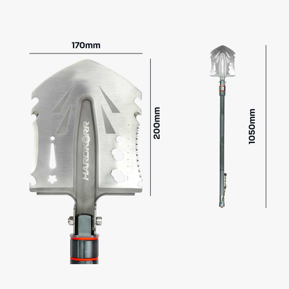 Folding Multifunctional Survival Shovel