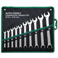 Steel Spanner Wrench Set 10pcs, 8-24mm