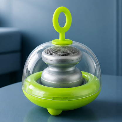Magnetic Mini Bluetooth Speaker with 8 Hours Playtime