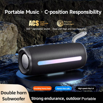 Portable Heavy Bass Bluetooth Speaker