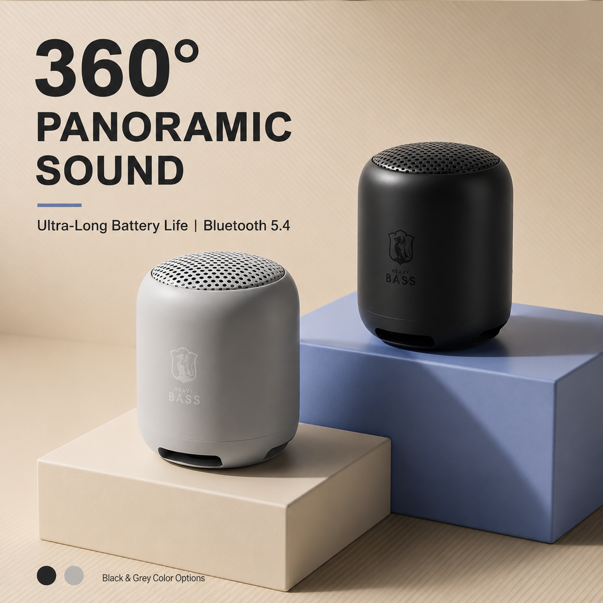 Portable Wireless Bluetooth Mini Speaker with HD Sound