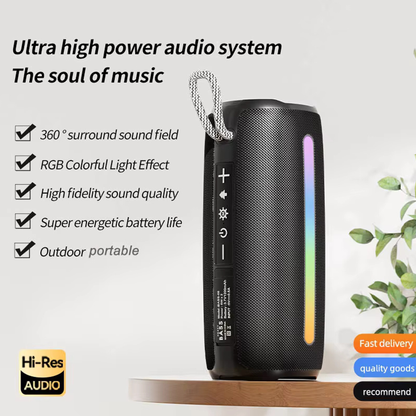 Portable Heavy Bass Bluetooth Speaker