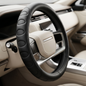 37cm Premium Leather Steering Wheel Cover