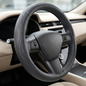 37cm Premium Leather Steering Wheel Cover