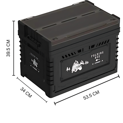 Camping Folding Plastic Storage Box