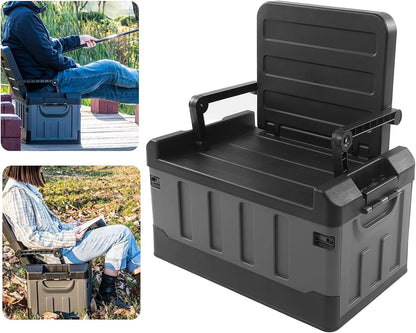 Trunk Organizer with Lid 60L