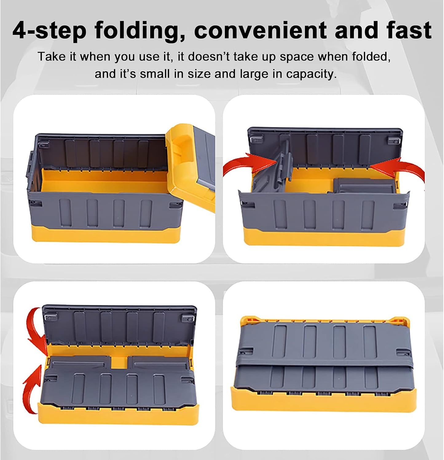 Foldable Plastic Storage Box