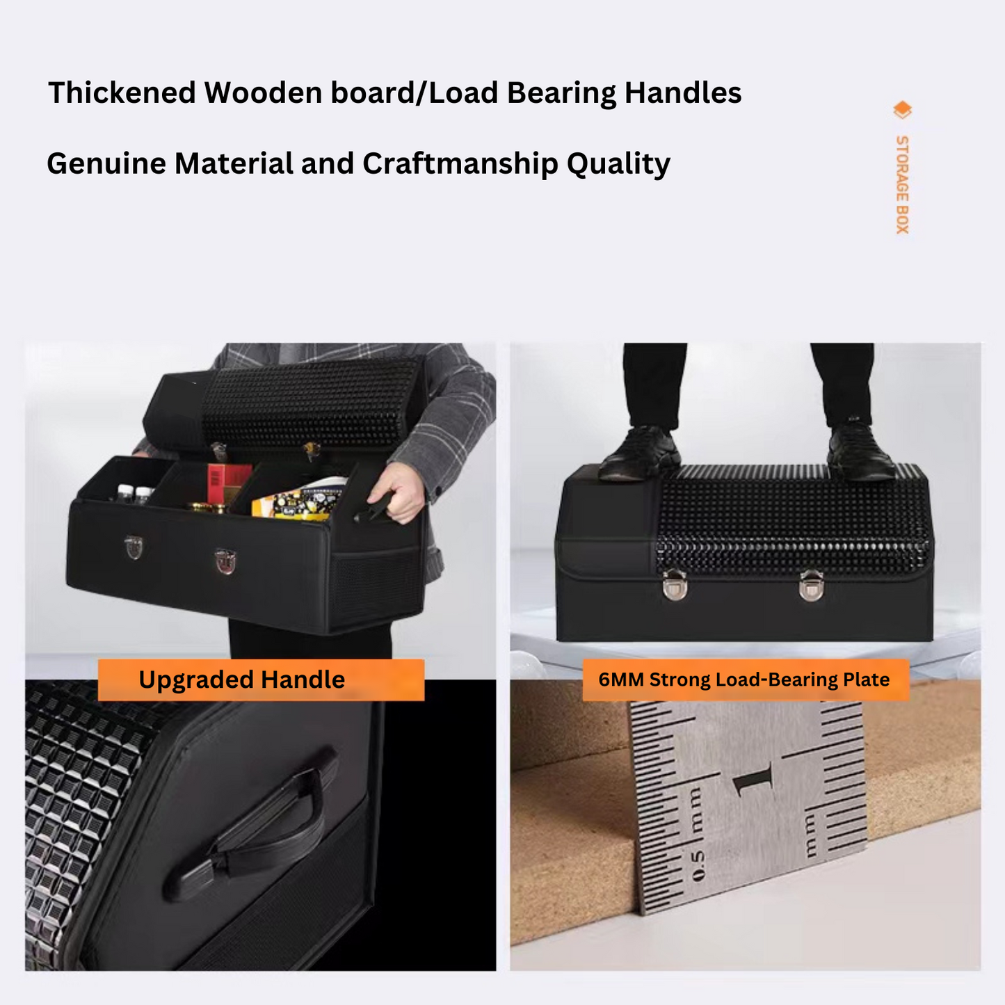 Leather Storage Box