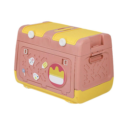 Toy Storage Box with Wheels