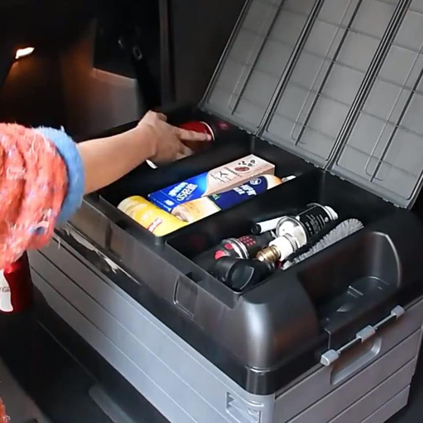 Double-layer Stackable Bins