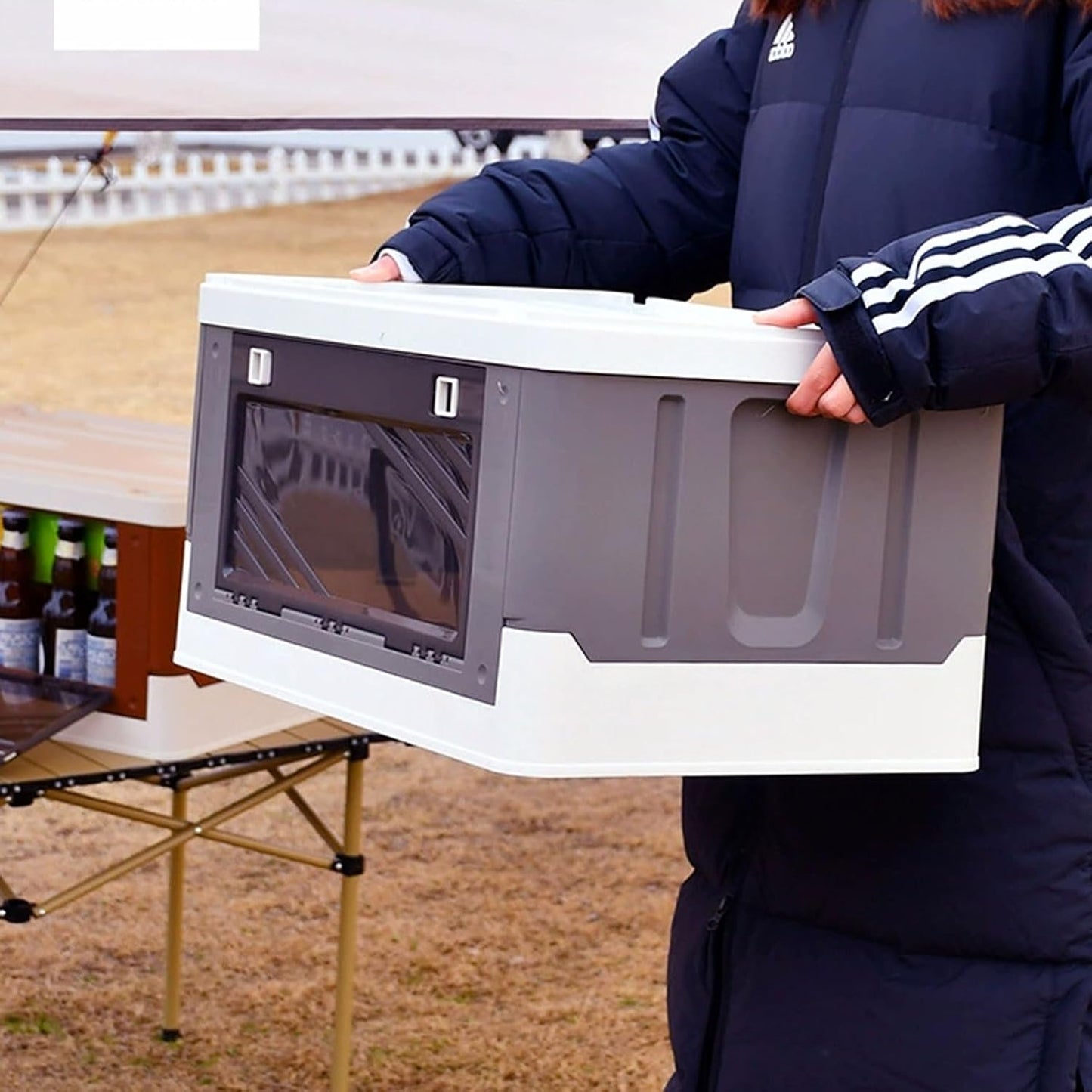 Foldable Plastic Storage Box