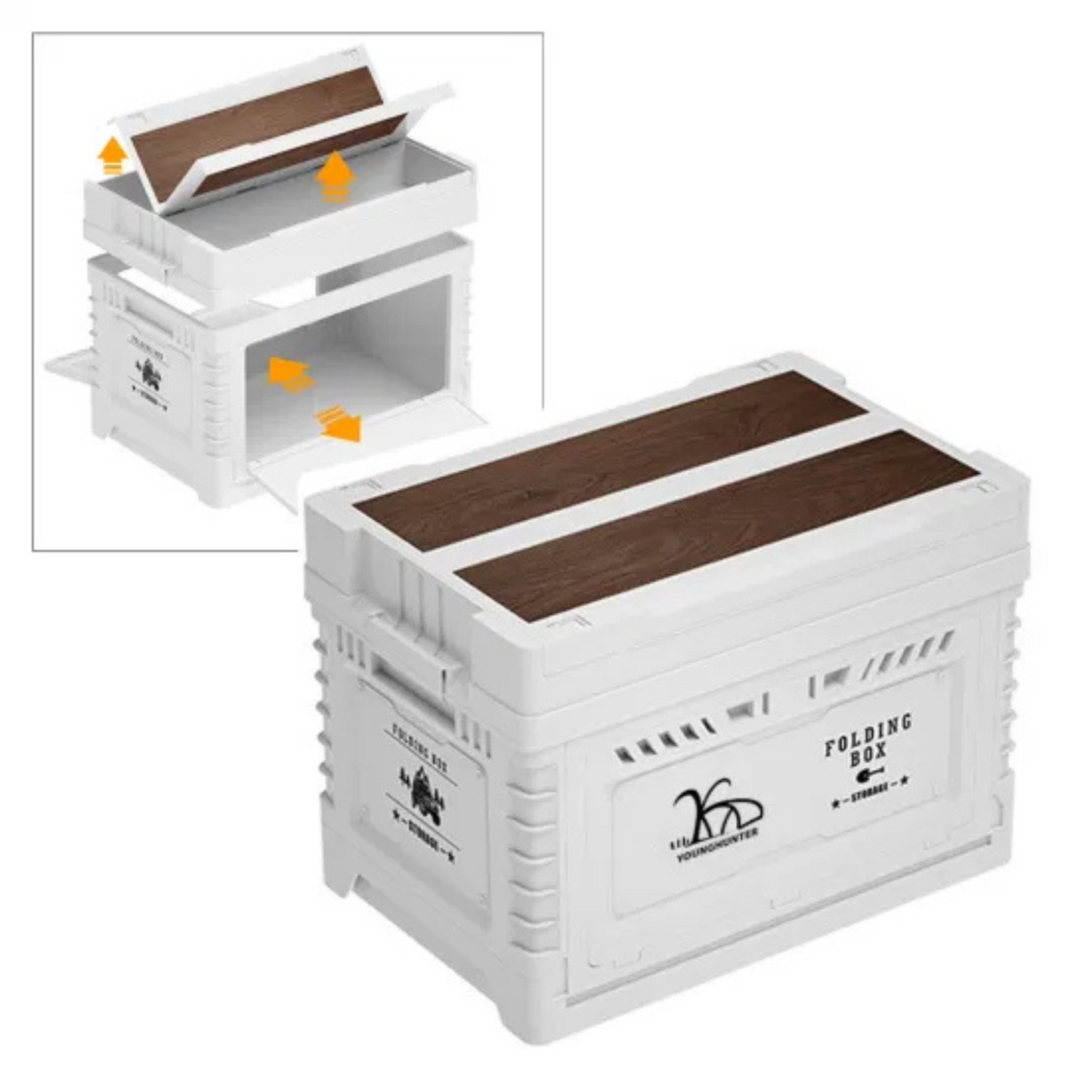 Folding Plastic Storage Box