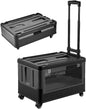 Plastic Storage Bins with Wheel