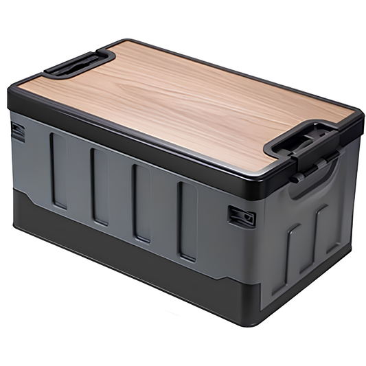 Camping Foldable Plastic Box with Lid
