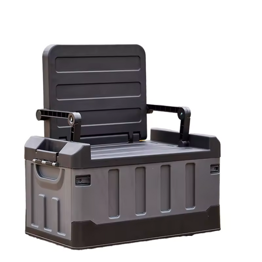 Camping Storage Organizer with Lid 60L