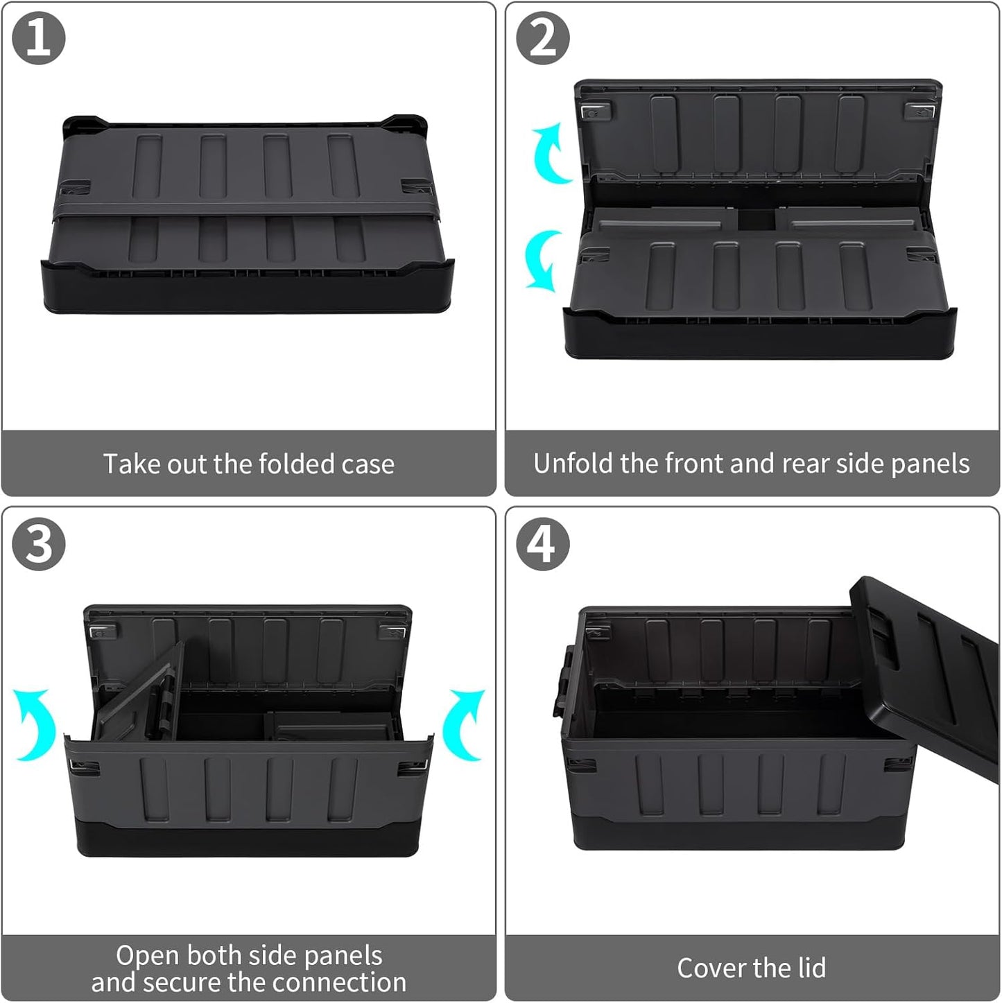 Foldable Plastic Storage Box