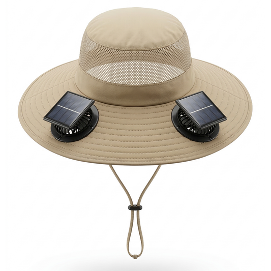 Solar Fan Sun Hat for UNISEX