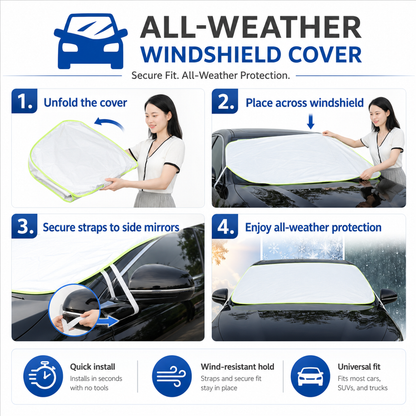 Cooling car shade