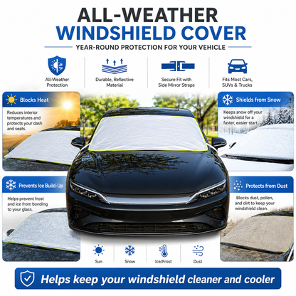 Cooling car shade
