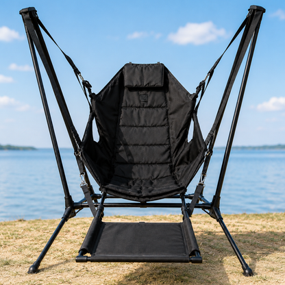Folding Hammock Camping Swing Chair with Stand