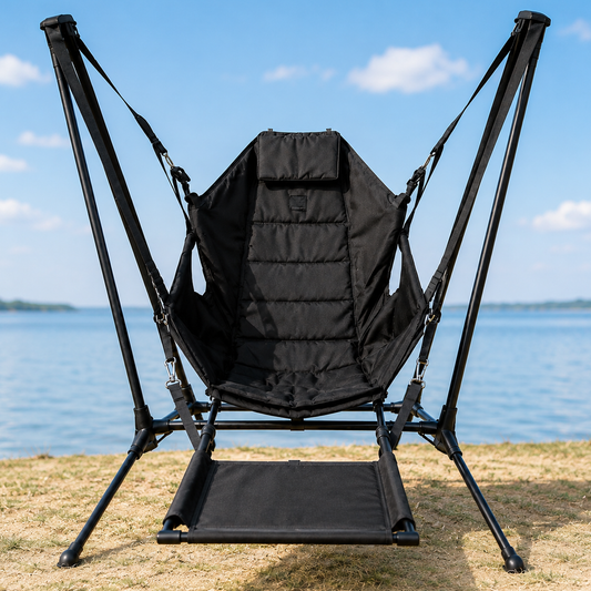 Folding Hammock Camping Swing Chair with Stand