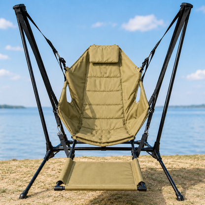 Folding Hammock Camping Swing Chair with Stand