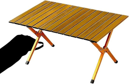 Folding Aluminum Camping Table - 90cm