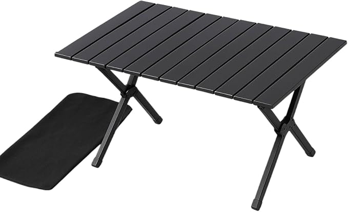 Folding Aluminum Camping Table - 90cm
