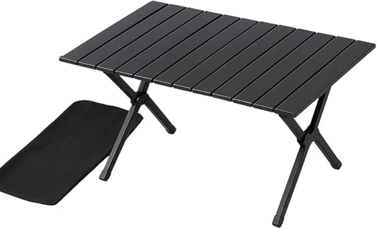 Folding Aluminum Camping Table - 90cm