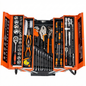 168Pcs Complete Tool Kit with Ratchet, Sockets, Screwdrivers, Spanners