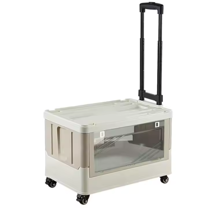 Plastic Storage Bins with Wheel