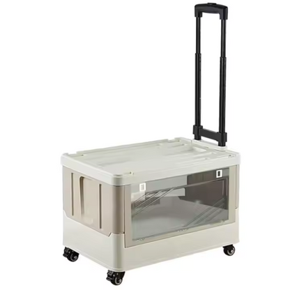 Plastic Storage Bins with Wheel