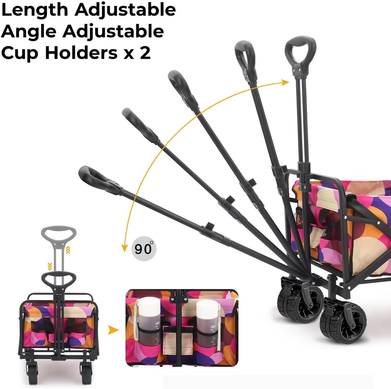 Collapsible Folding Camping Wagon, Trolley