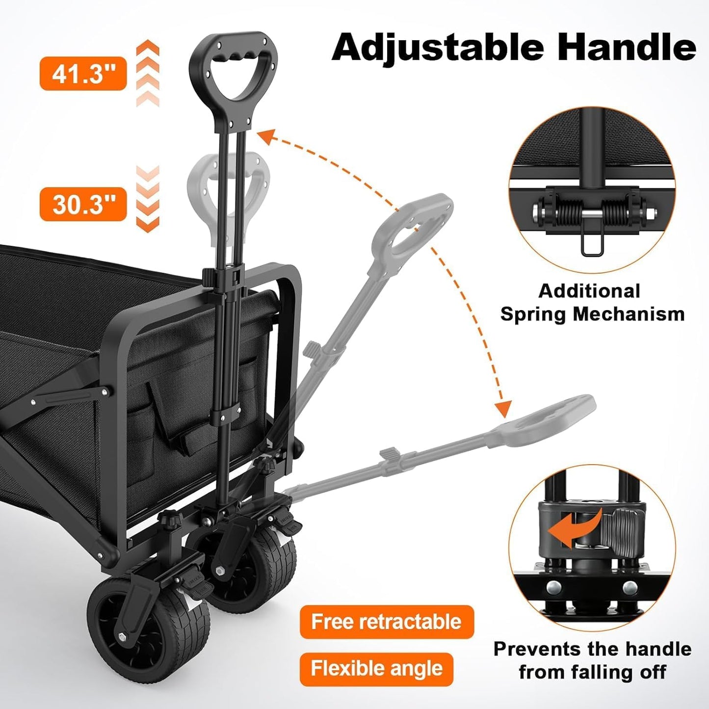 Collapsible Folding Camping Wagon
