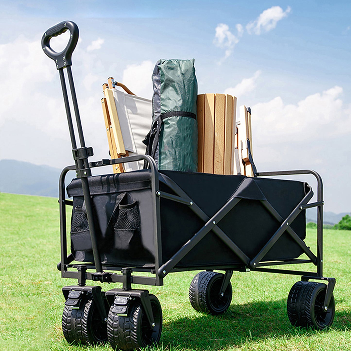 Collapsible Folding Camping Wagon