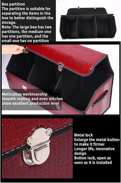 Leather Storage Box