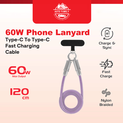 60W USB Type C Magnetic Charging Cable