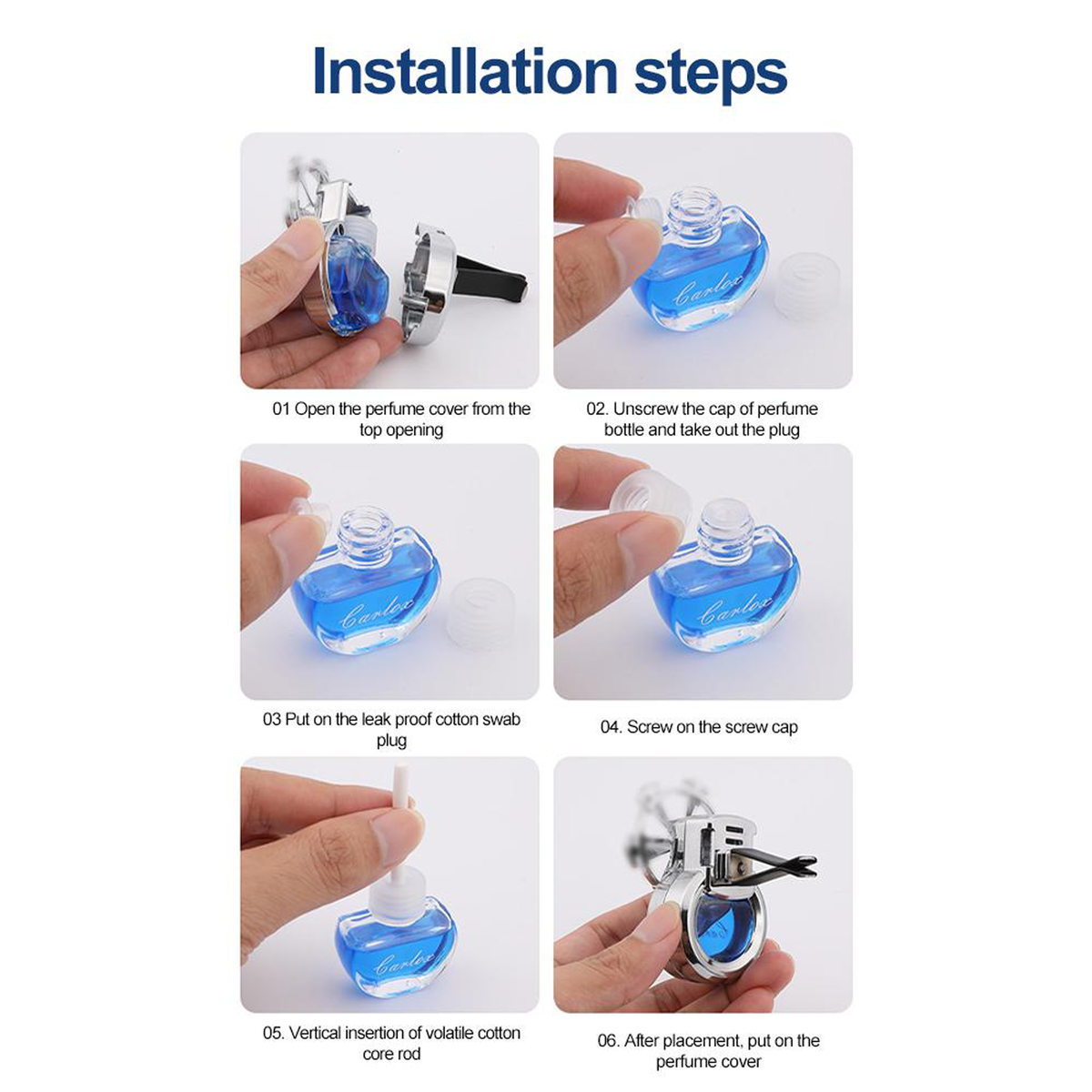 Car Air Freshener Vent Clip