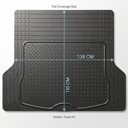 Rubber Cargo Car Trunk Mat