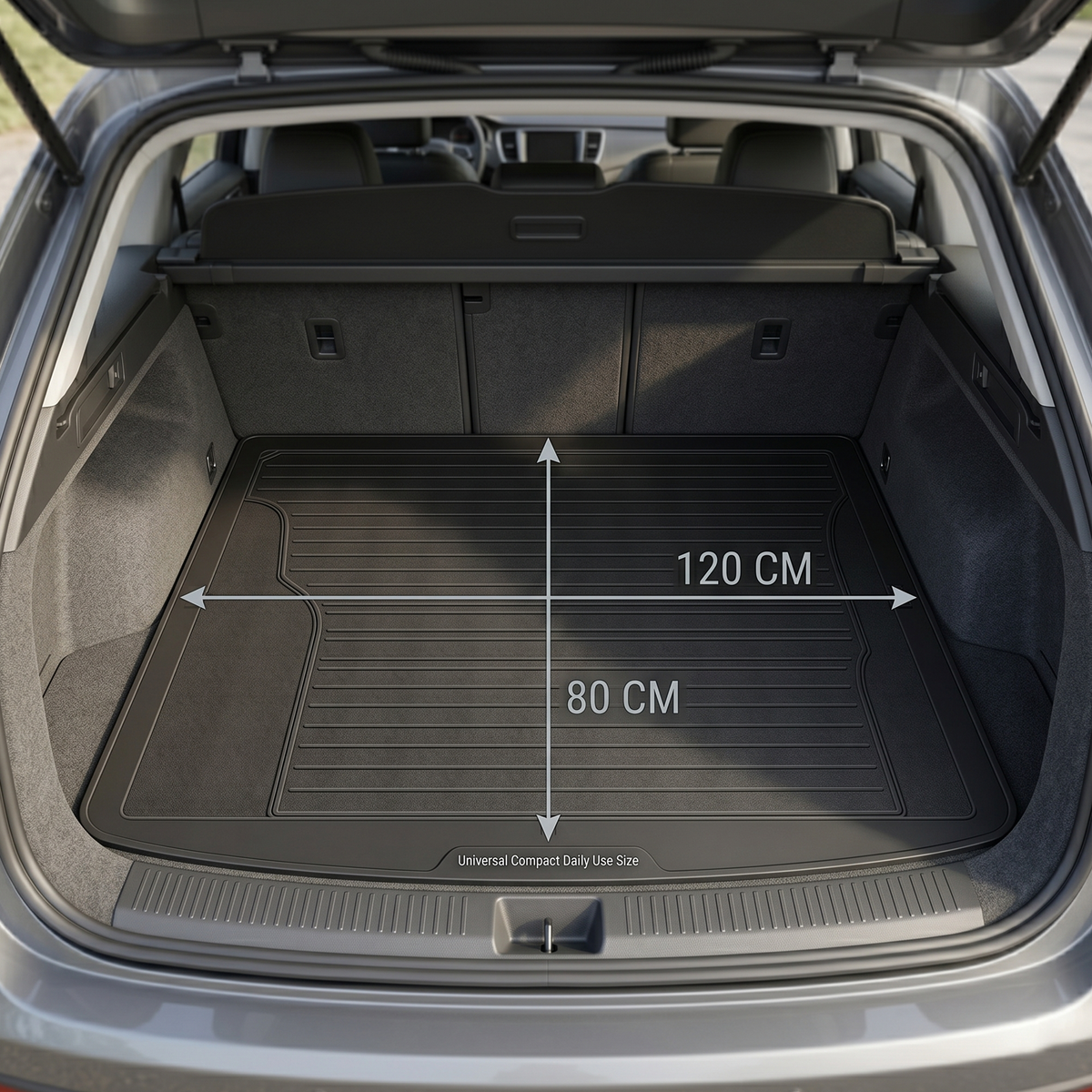 Rubber Cargo Car Trunk Mat