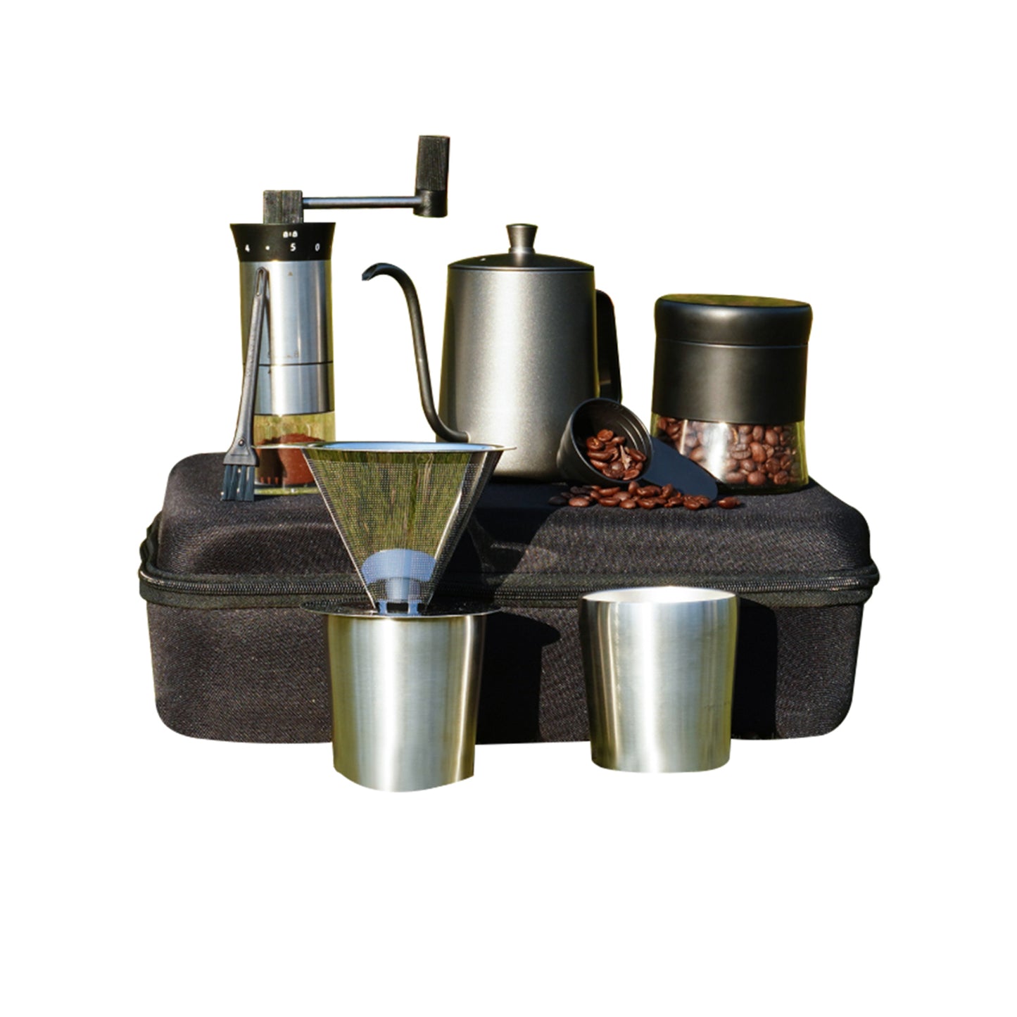 Camping Coffee Maker Set