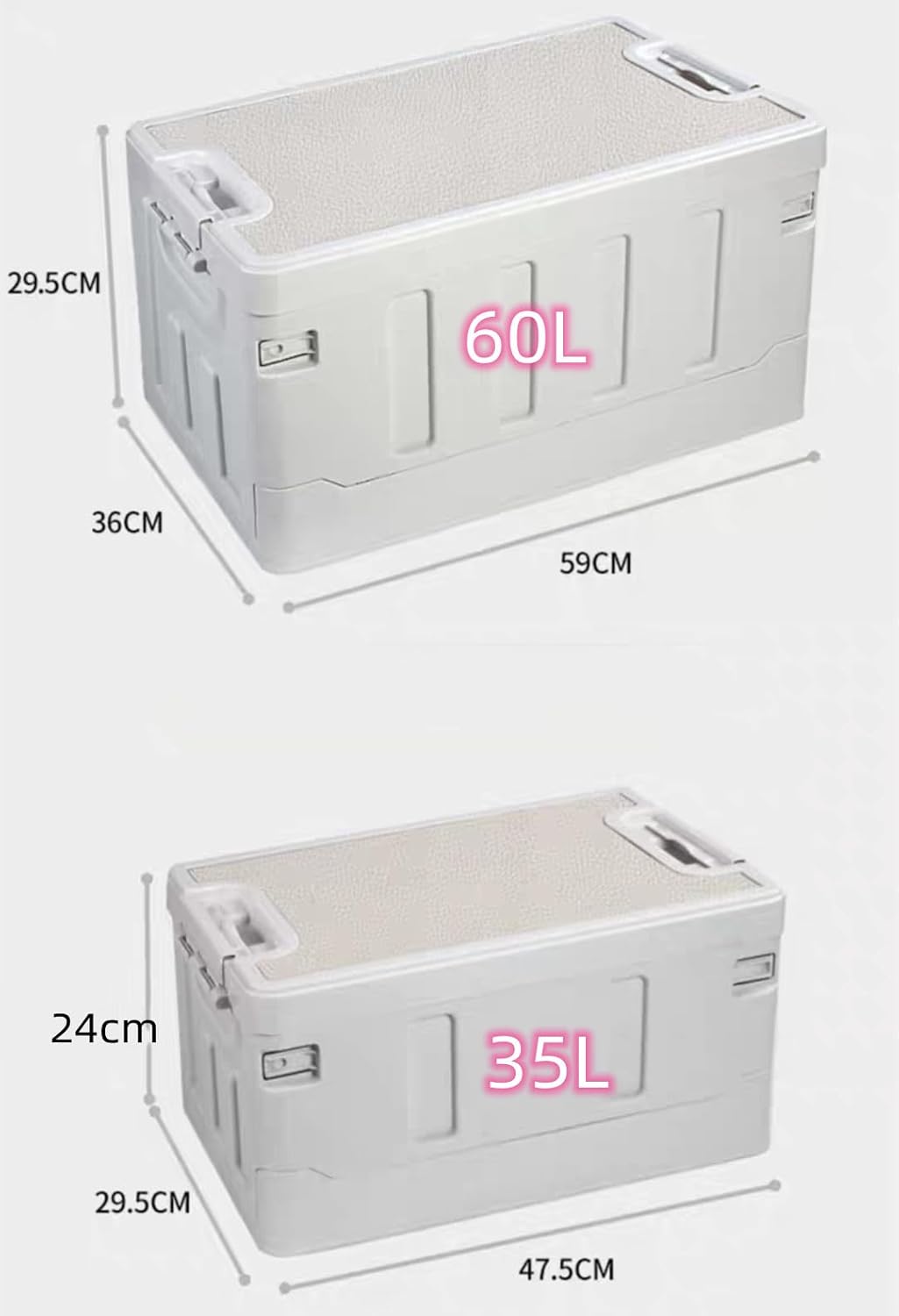 Foldable Plastic Storage Box