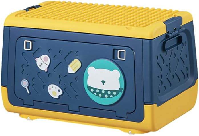 Toy Storage Box with Wheels